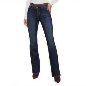 L'AGENCE Women's Jeans Selma High Rise Sleek Baby Boot Jeans in Crest size 26